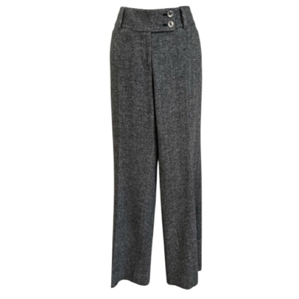 White House Black Market Legacy Flare Tweed Pants Slacks